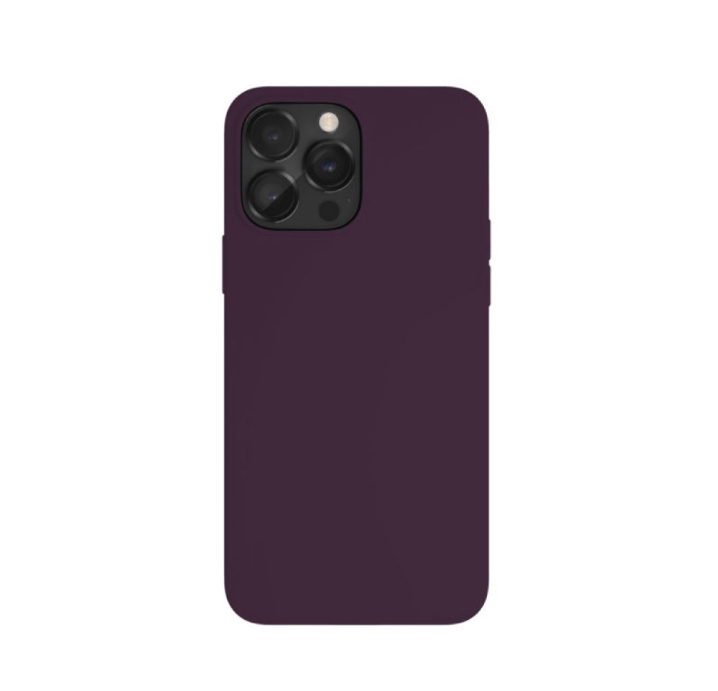 Чехол защитный vlp silicone case с Magsafe для iPhone 14 Pro. Цвет: тёмно-фиолетовый