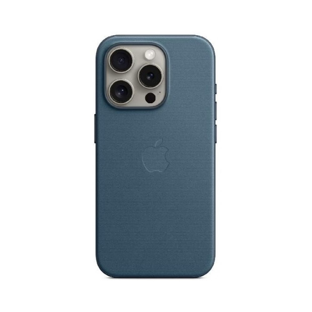 Чехол Apple FineWoven Case with MagSafe для iPhone 15 Pro - Pacific Blue
