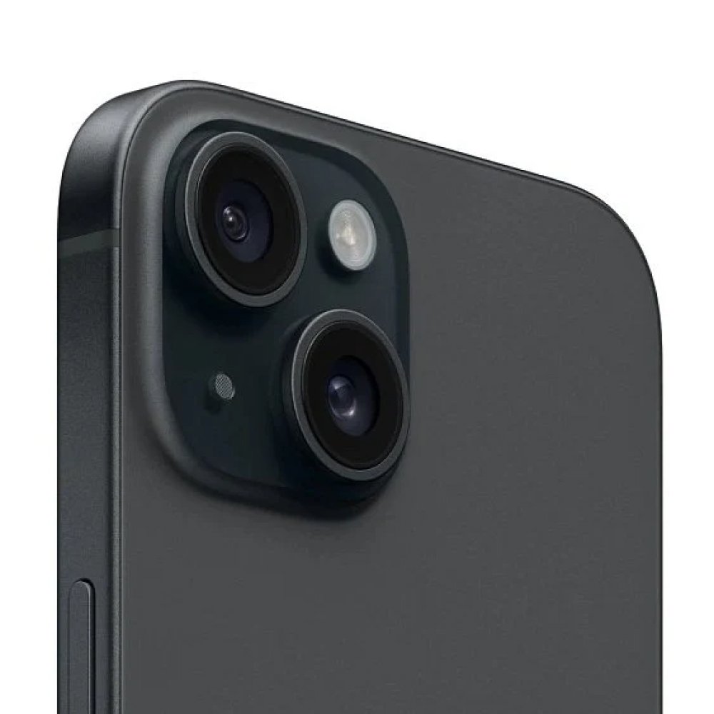 Смартфон Apple iPhone 15 128 ГБ (dual nano-SIM). Цвет: черный