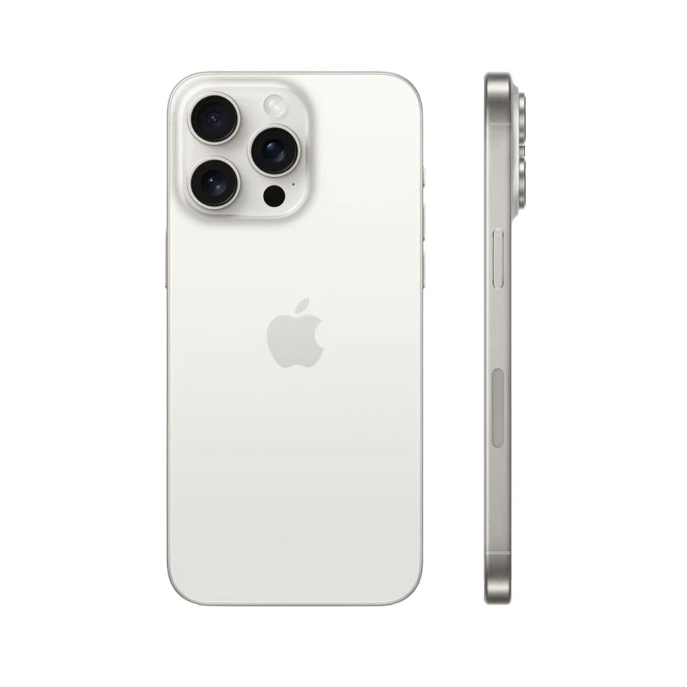 Смартфон Apple iPhone 15 Pro Max 1 ТБ (nano-SIM + eSIM). Цвет: "Белый Титановый"