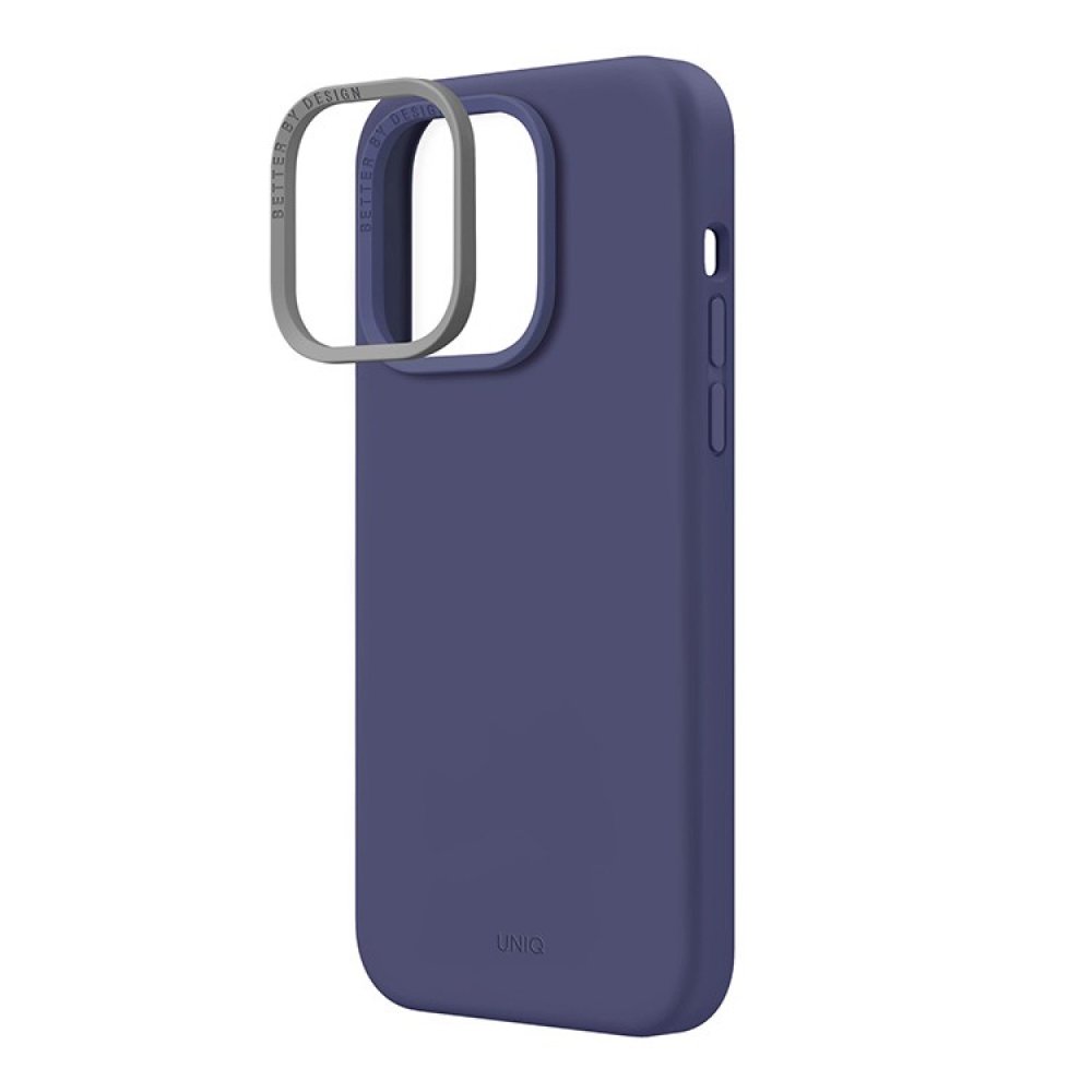 Чехол Uniq LINO для iPhone 14 Pro. Цвет: фиолетовый