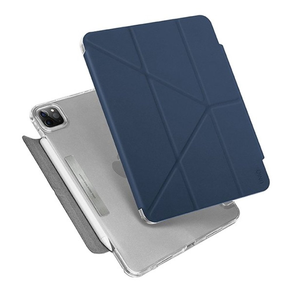 Чехол Uniq для Apple iPad Pro 11" Camden антимикробный. Цвет: синий