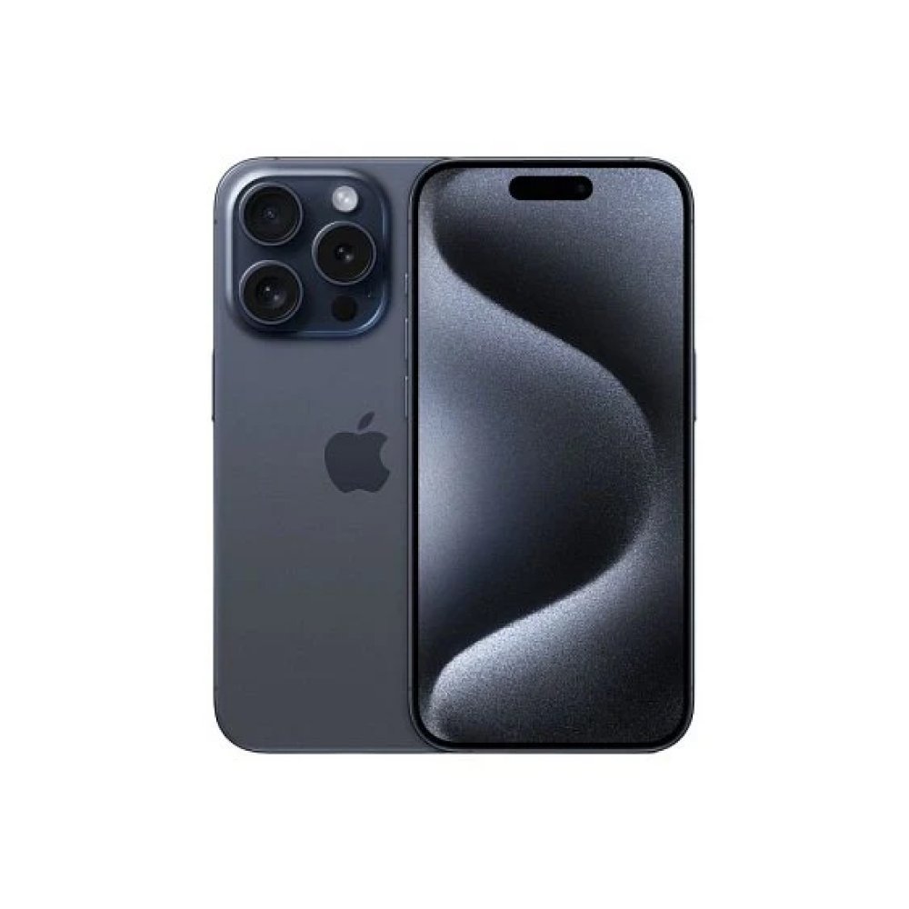 Смартфон Apple iPhone 15 Pro 256 ГБ (nano-SIM + eSIM). Цвет: "Синий Титановый"