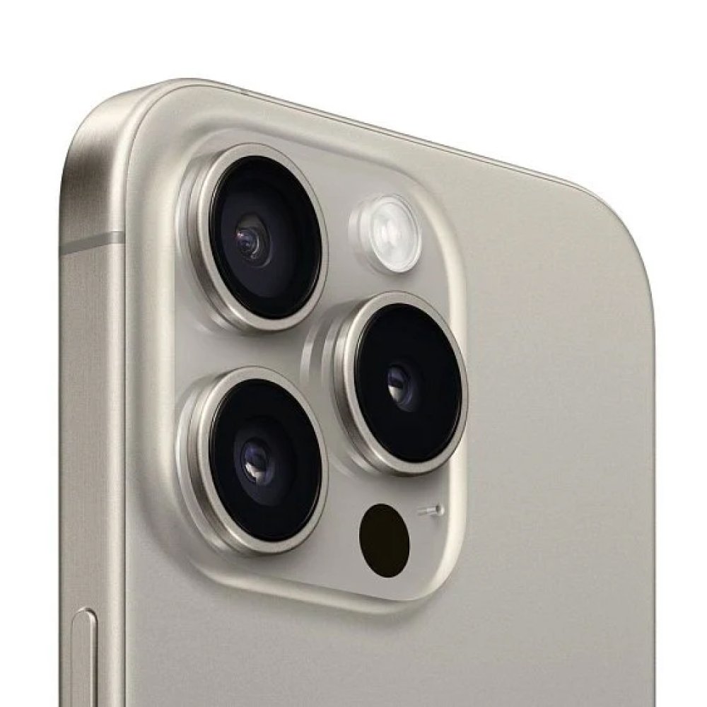 Смартфон Apple iPhone 15 Pro 128 ГБ (dual nano-SIM). Цвет: "Природный Титановый"