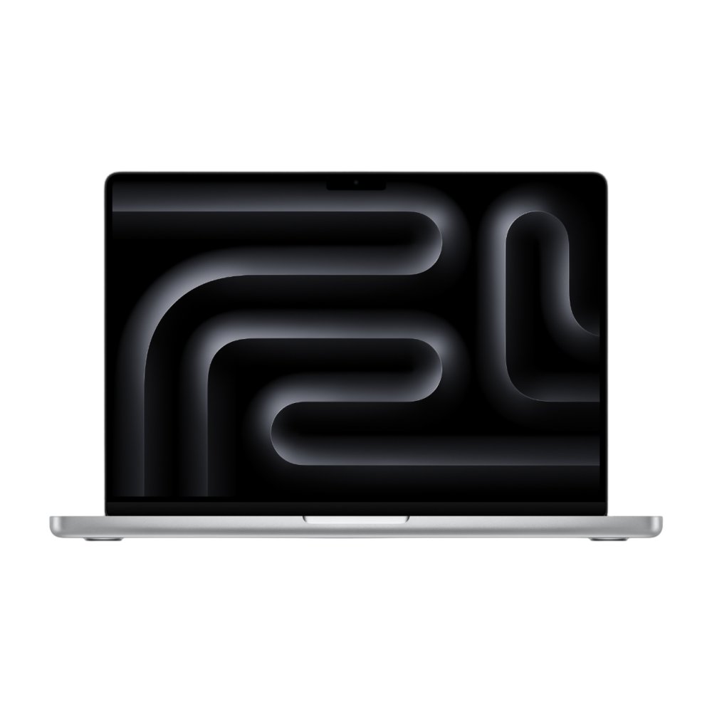 Ноутбук Apple MacBook Pro 14" (M3, 2023), 8 ГБ / 512 ГБ SSD, серебристый