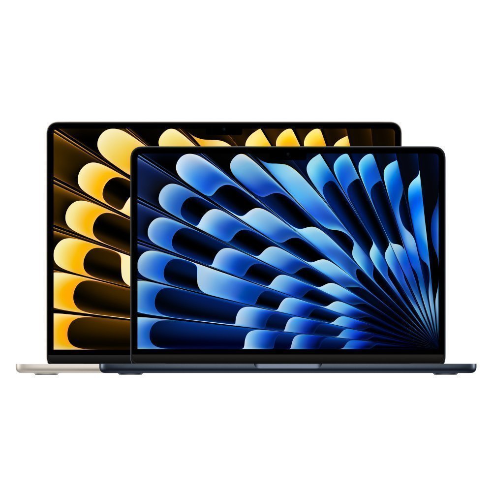 Ноутбук Apple MacBook Air 15" (M2, 2023), 8 ГБ / 256 ГБ SSD Цвет: "Сияющая звезда"