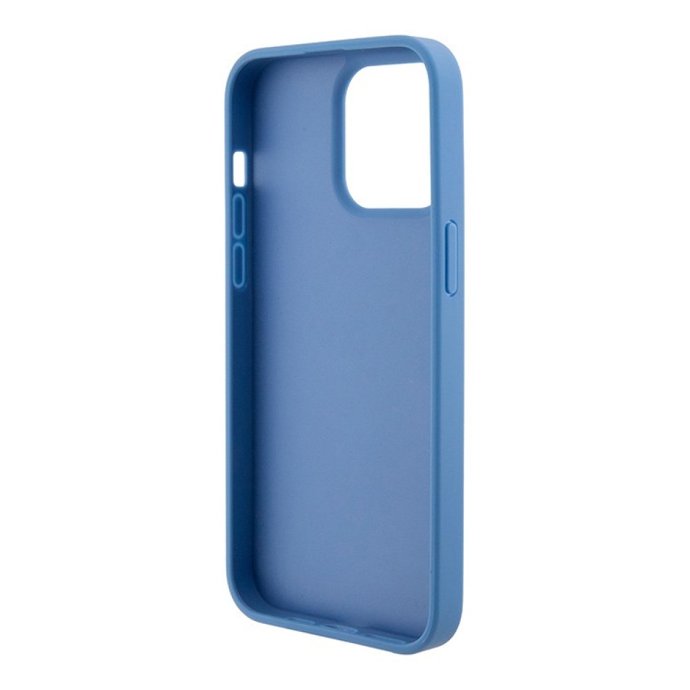 Чехол Guess PU 4G + Ring для iPhone 15 Pro Max. Цвет: синий
