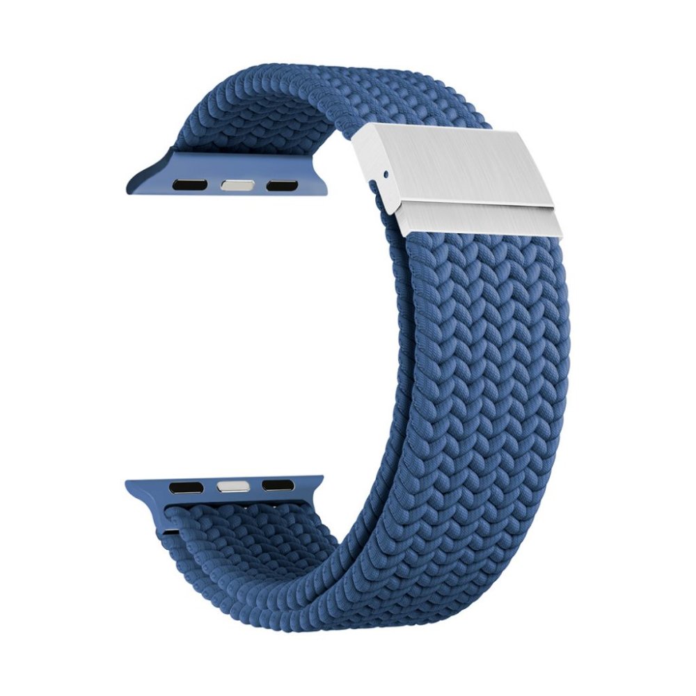 Ремешок нейлоновый Lyambda Pleione для Apple Watch 38/40/41мм. Цвет: синий