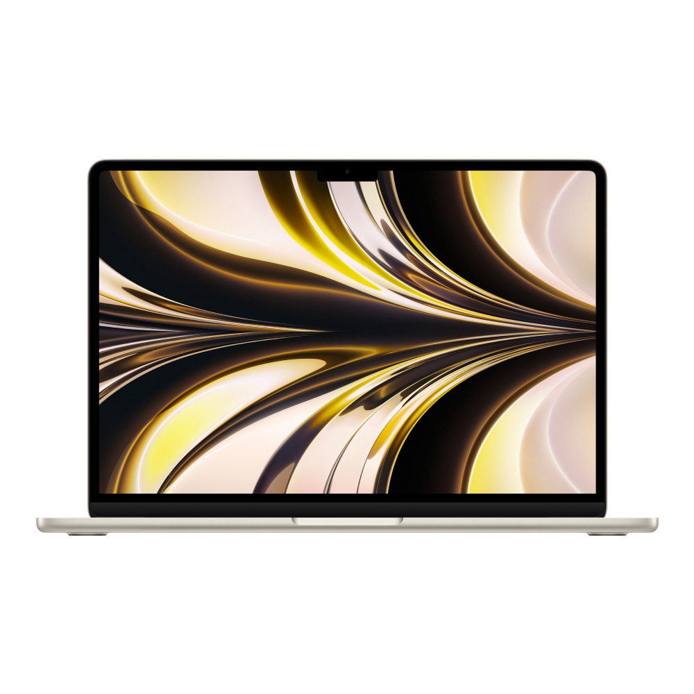 Ноутбук Apple MacBook Air 13" (M2, 2022), 8 ГБ / 256 ГБ SSD Цвет: "Сияющая звезда"
