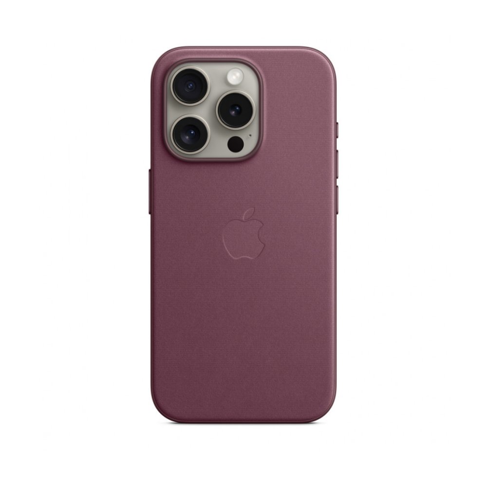 Чехол Apple FineWoven Case with MagSafe для iPhone 15 Pro - Mulberry