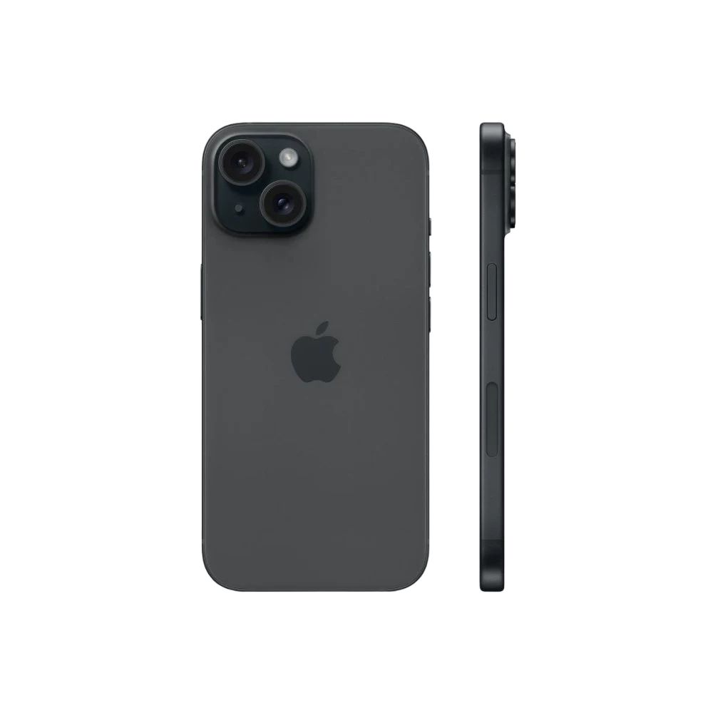 Смартфон Apple iPhone 15 512 ГБ (nano-SIM + eSIM). Цвет: черный