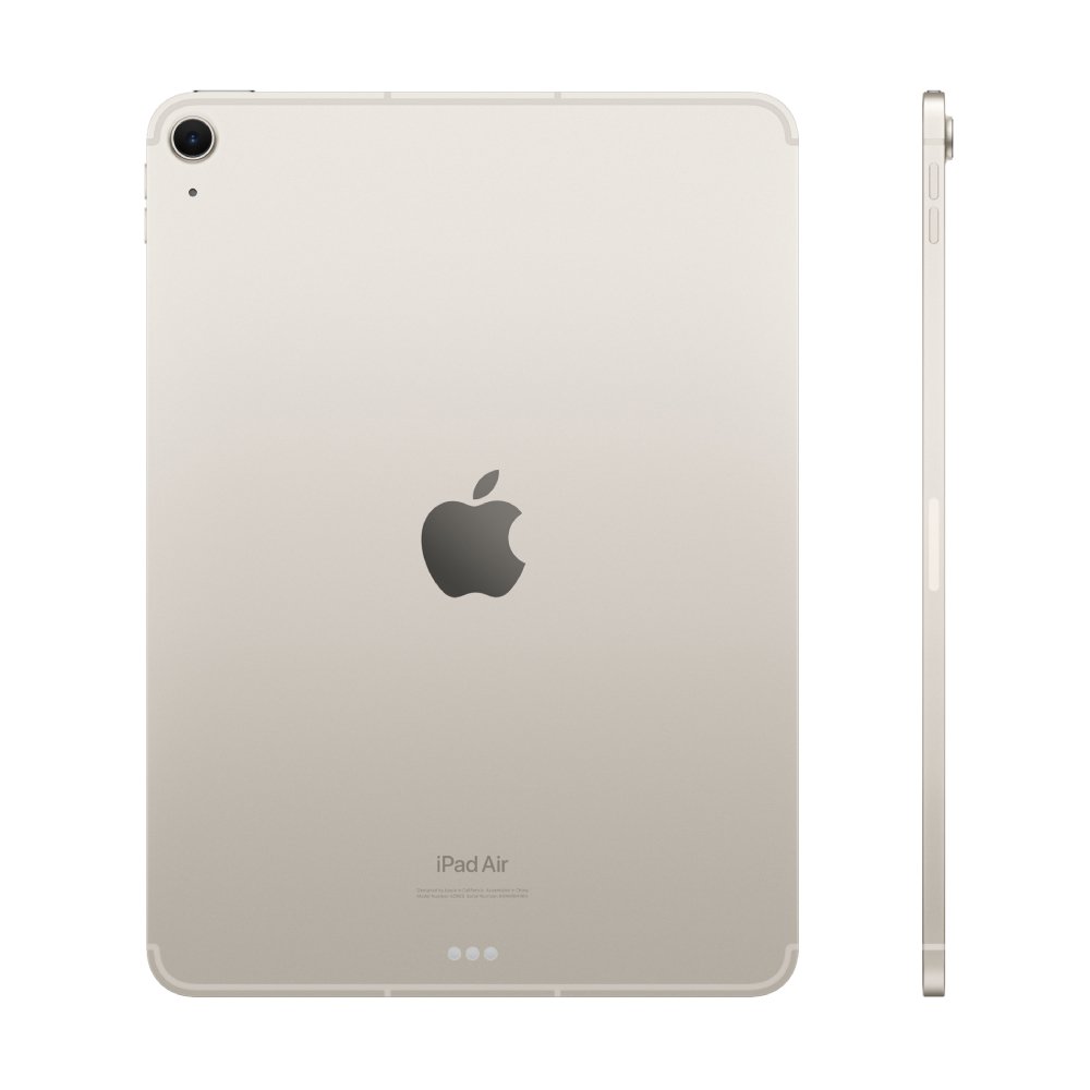 Планшет Apple iPad Air 11" (2024) Wi-Fi + Cellular 128 ГБ. Цвет: "Сияющая звезда"