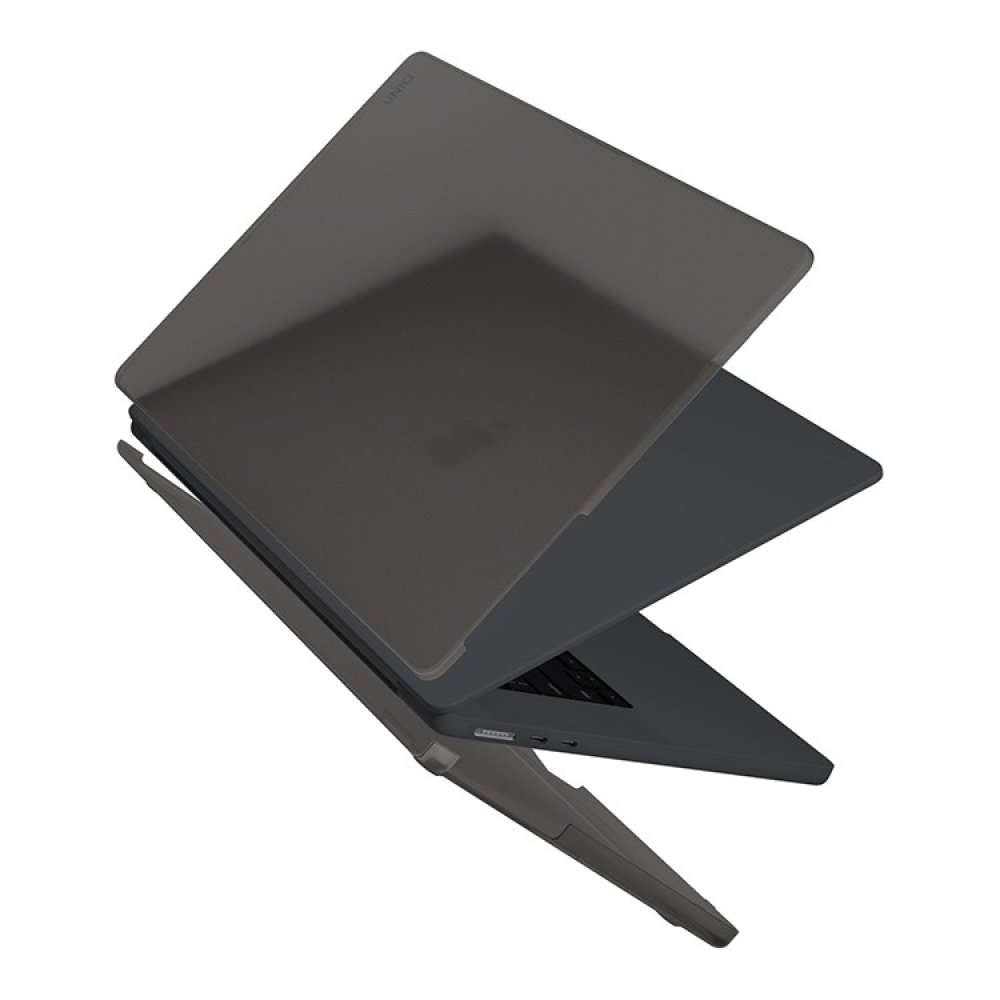 Чехол Uniq HUSK Pro CLARO для Apple MacBook Air 15". Цвет: матовый серый