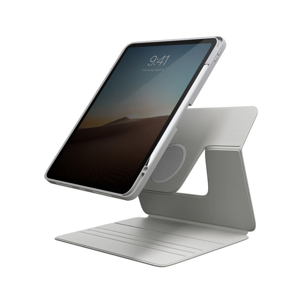Чехол Uniq для Apple iPad Pro 11" Rovus Magnetic 360 Rotating. Цвет: серый