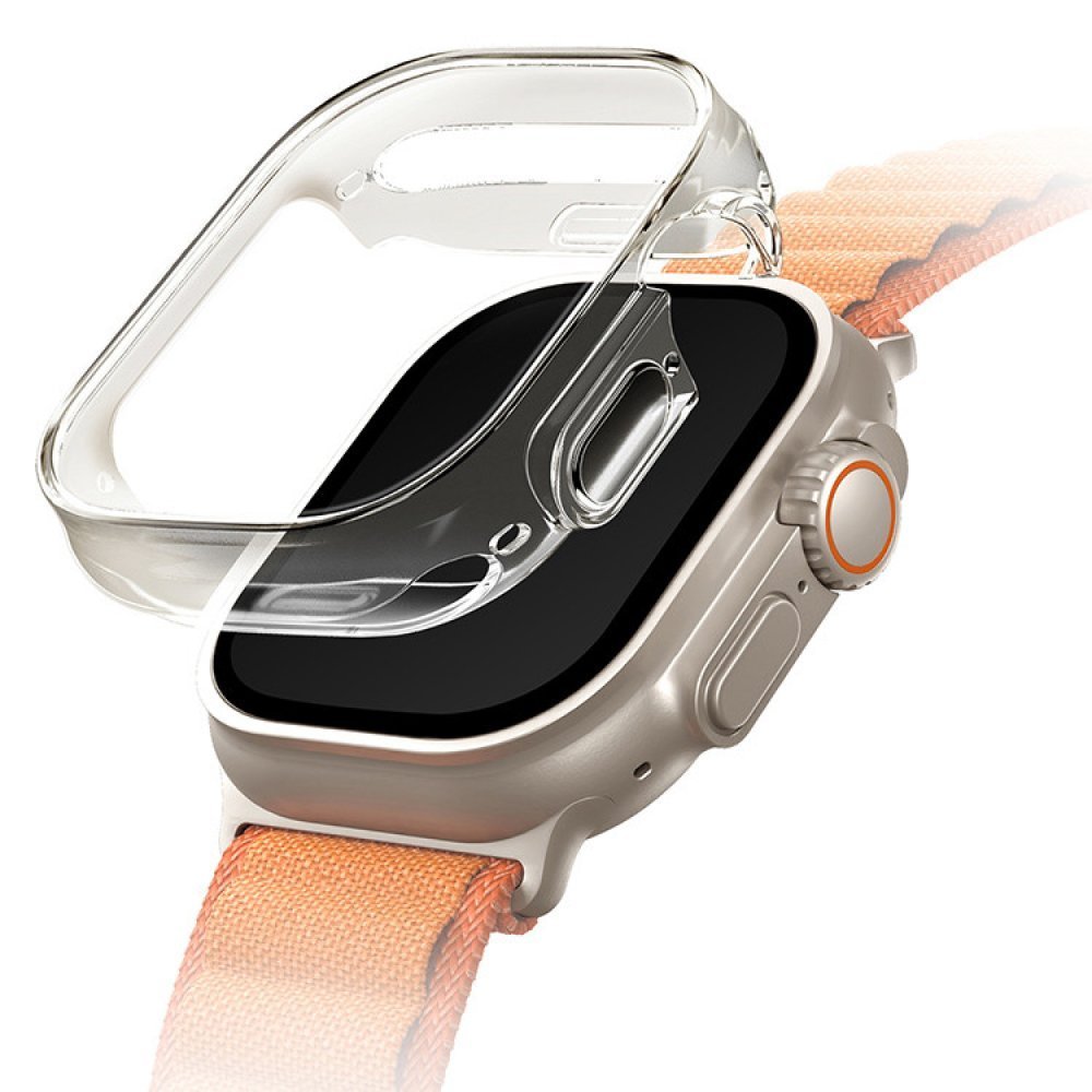 Чехол Uniq Garde для Apple Watch Ultra 49мм. Цвет: прозрачный