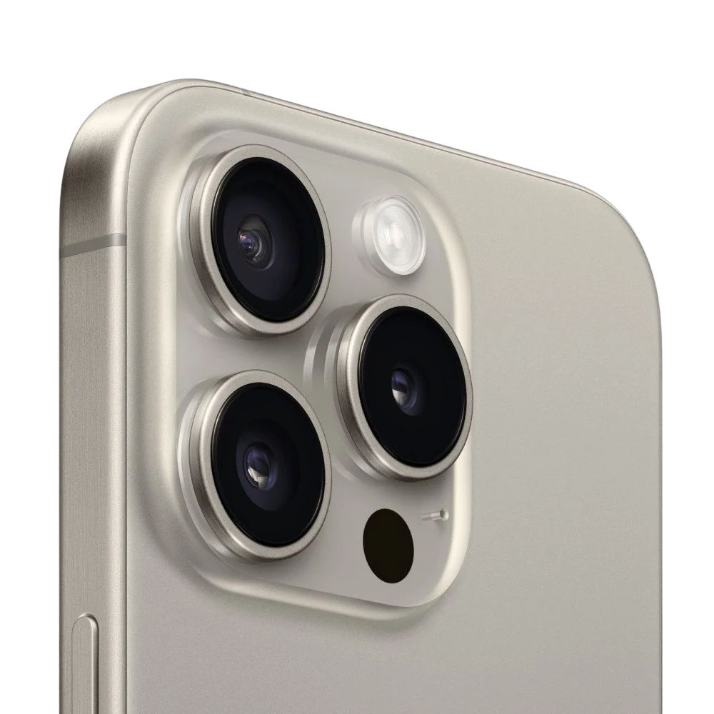 Смартфон Apple iPhone 15 Pro Max 1 ТБ (nano-SIM + eSIM). Цвет: "Природный Титановый"