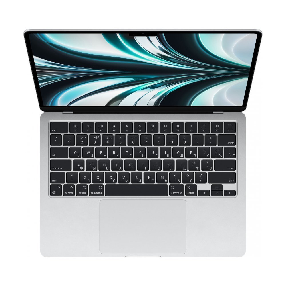 Ноутбук Apple MacBook Air 13" (M2, 2022), 8 ГБ / 256 ГБ SSD Цвет: серебристый
