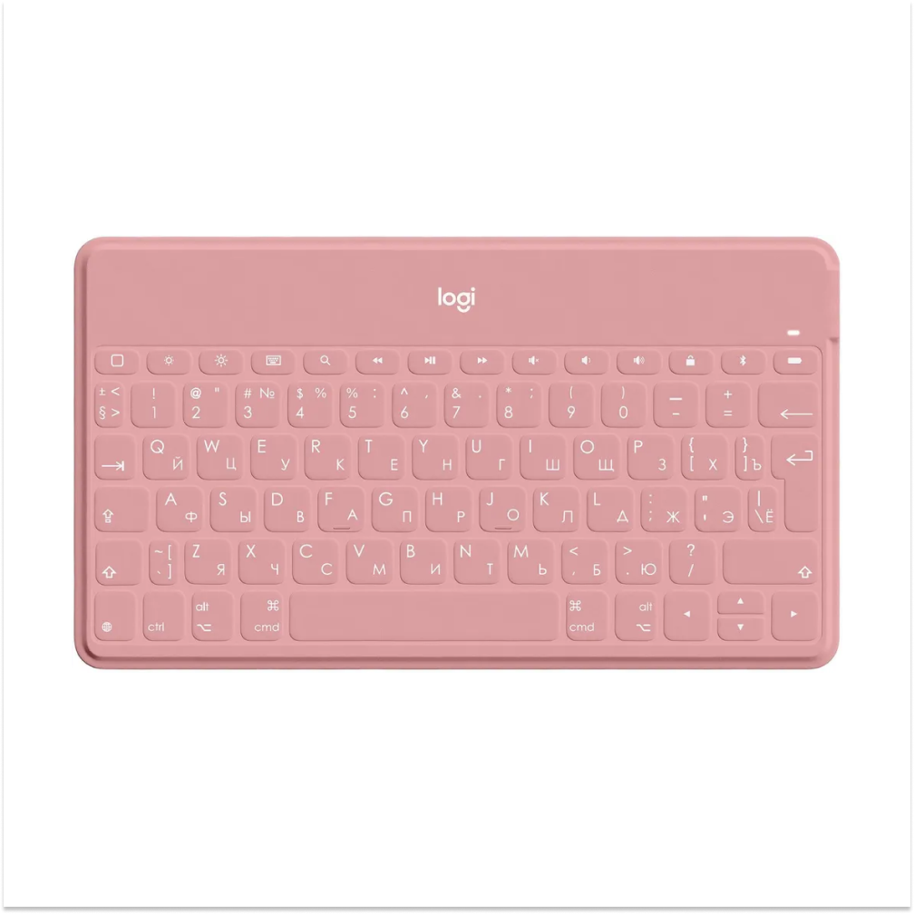 Беспроводная клавиатура Logitech Keys-To-Go Bluetooth. Цвет: розовый