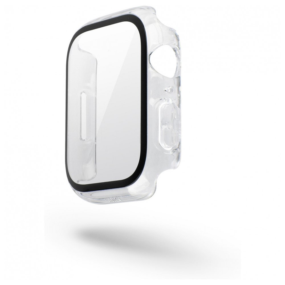 Чехол Uniq Legion +9H Curved glass для Apple Watch 7 41мм. Цвет: прозрачный