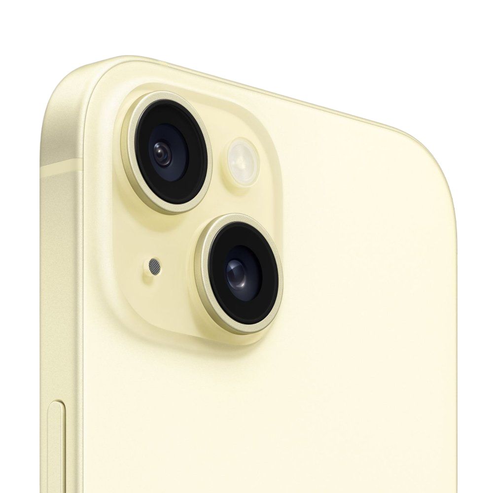 Смартфон Apple iPhone 15 256 ГБ (nano-SIM + eSIM). Цвет: желтый