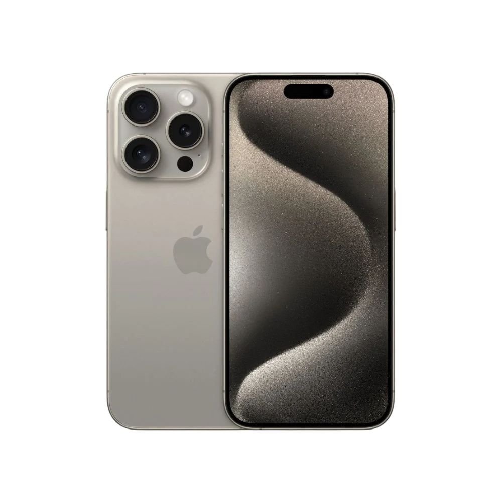 Смартфон Apple iPhone 15 Pro Max 1 ТБ (nano-SIM + eSIM). Цвет: "Природный Титановый"