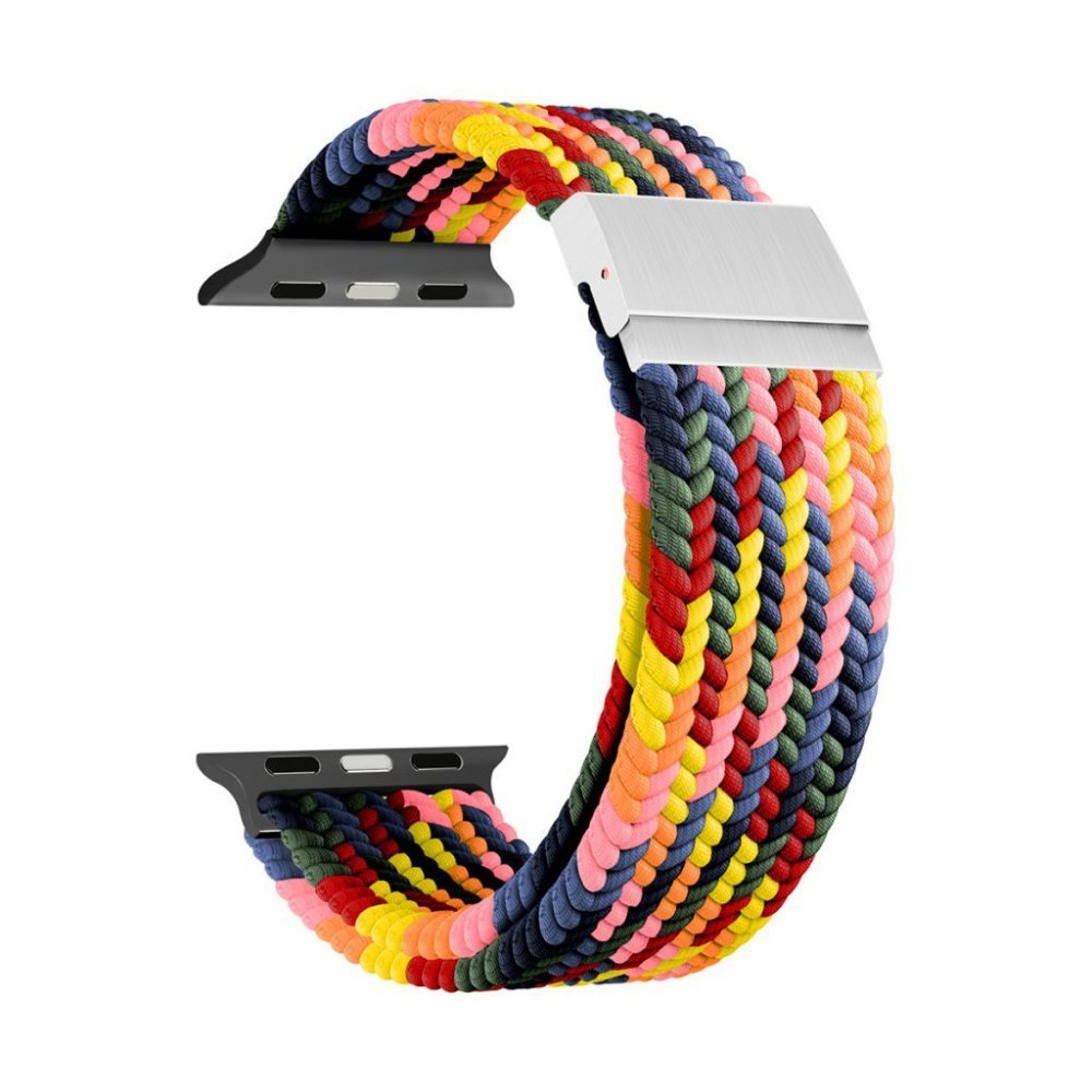 Ремешок нейлоновый Lyambda Pleione для Apple Watch 42/44/45/49мм. Цвет: разноцветный