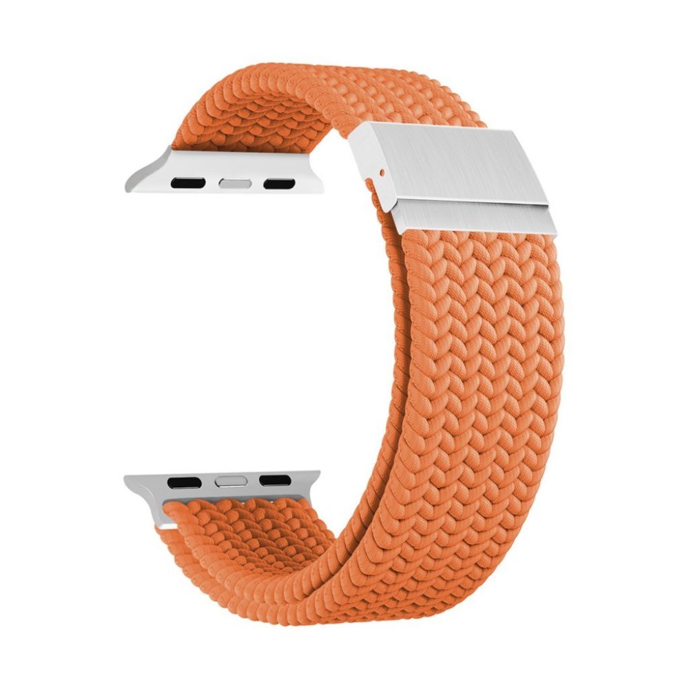 Ремешок нейлоновый Lyambda Pleione для Apple Watch 38/40/41мм. Цвет: оранжевый