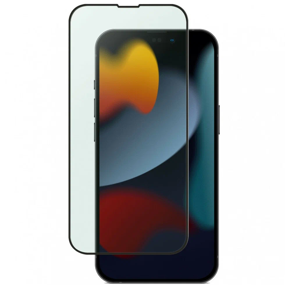 Защитное стекло Uniq OPTIX Vision care (anti-blue) для iPhone 14 Pro Max
