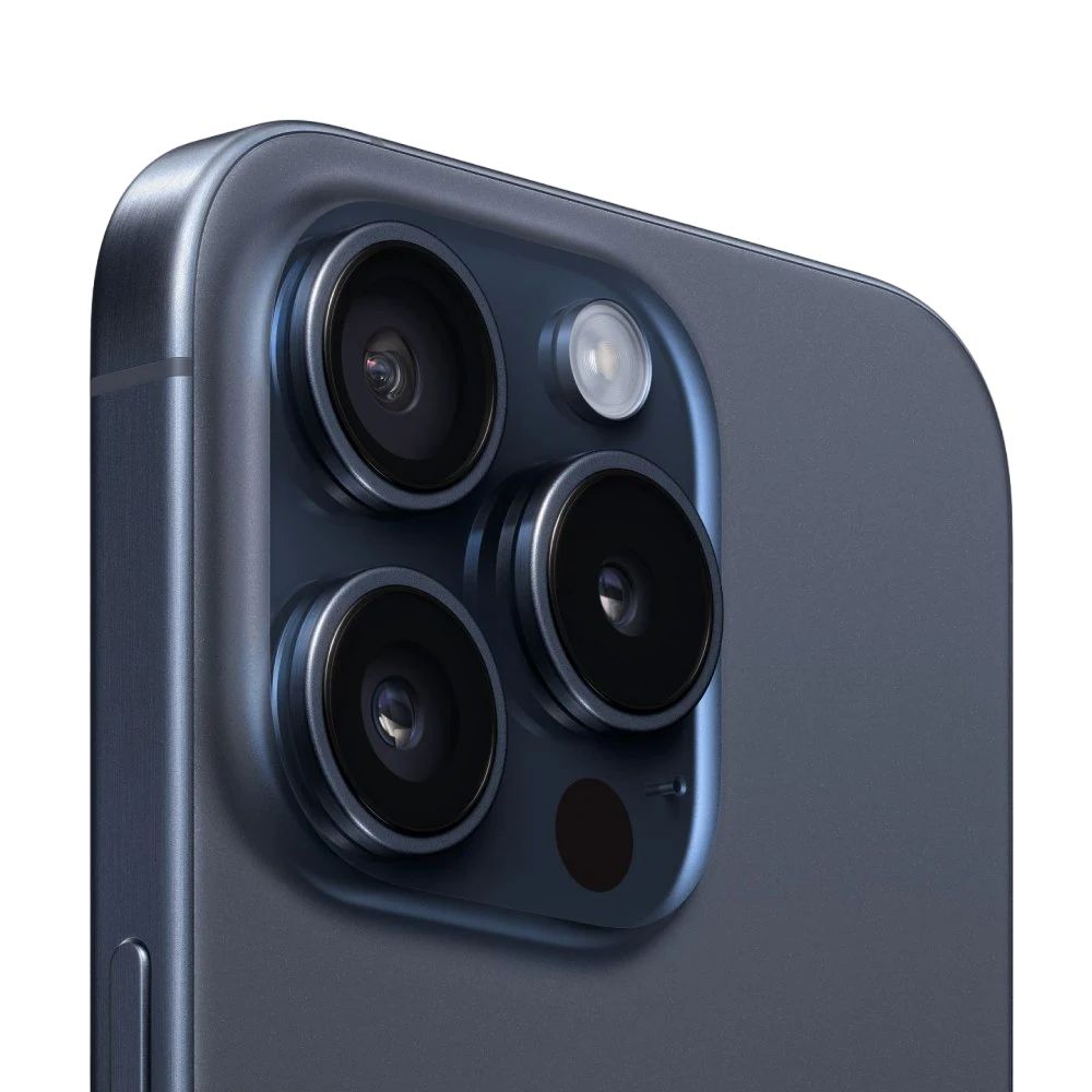 Смартфон Apple iPhone 15 Pro Max 1 ТБ (nano-SIM + eSIM). Цвет: "Синий Титановый"
