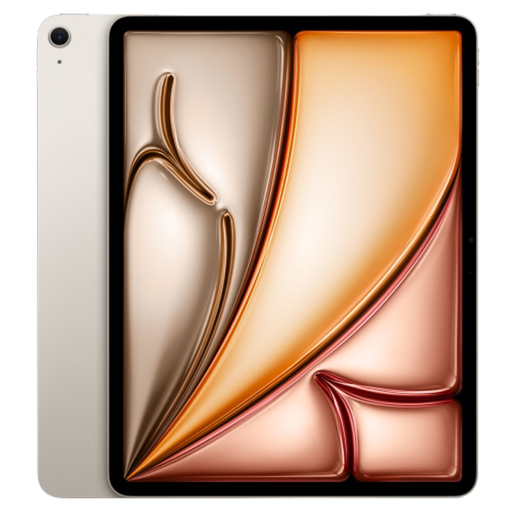 Планшет Apple iPad Air 13" (2024) Wi-Fi 128 ГБ. Цвет: "Сияющая звезда"