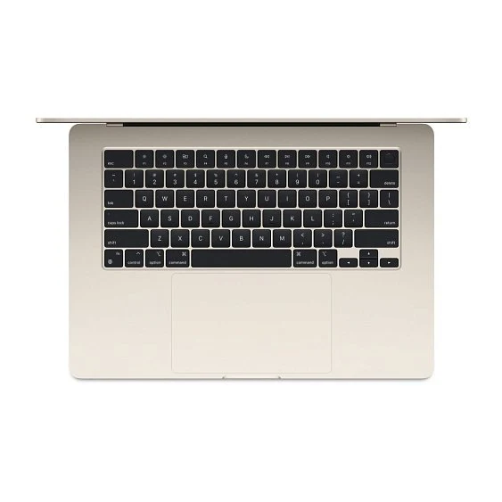 Ноутбук Apple MacBook Air 15" (M2, 2023), 16 ГБ / 512 ГБ SSD Цвет: "Сияющая звезда"