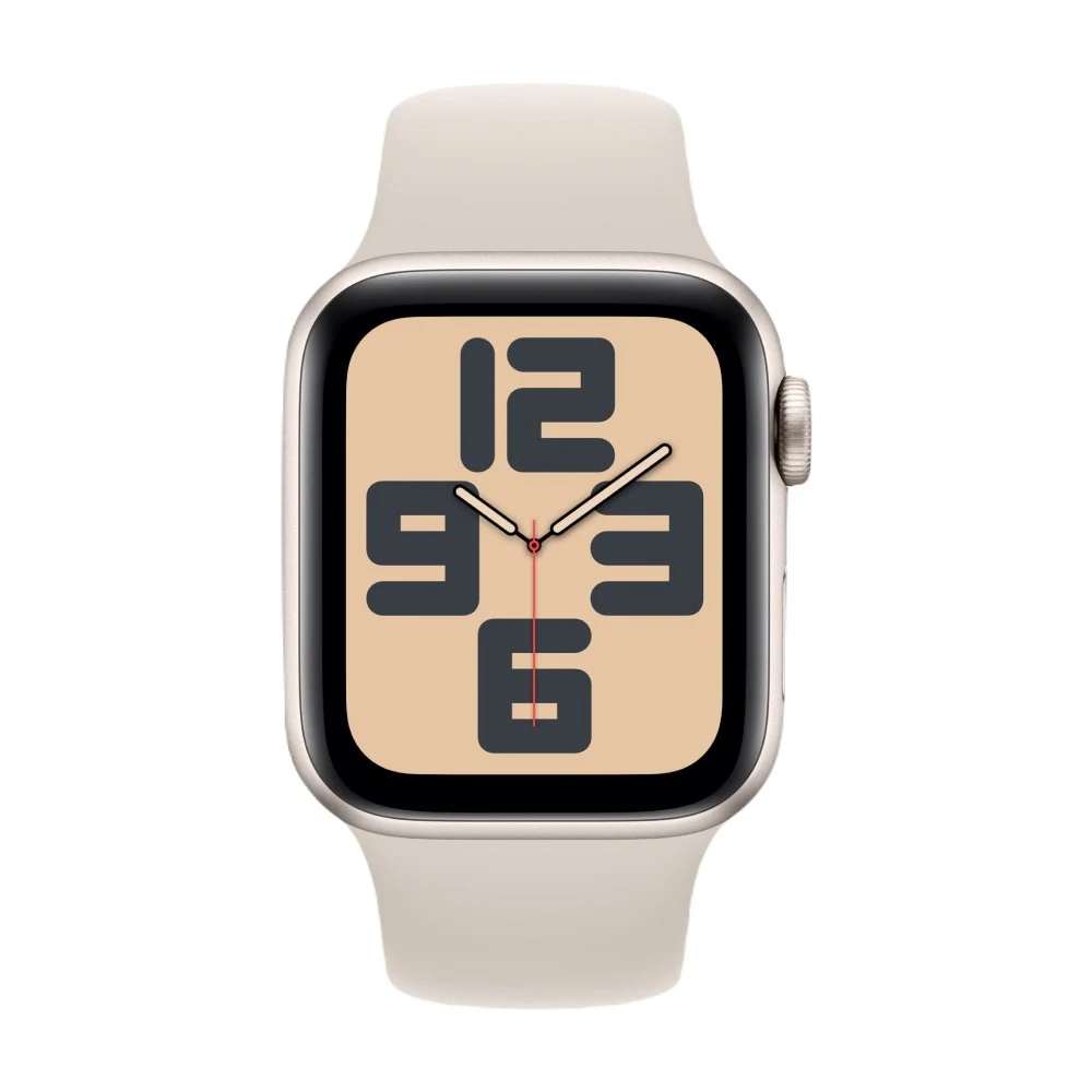 Apple Watch SE (2023), 44мм, корпус из алюминия цвета "Сияющая звезда"
