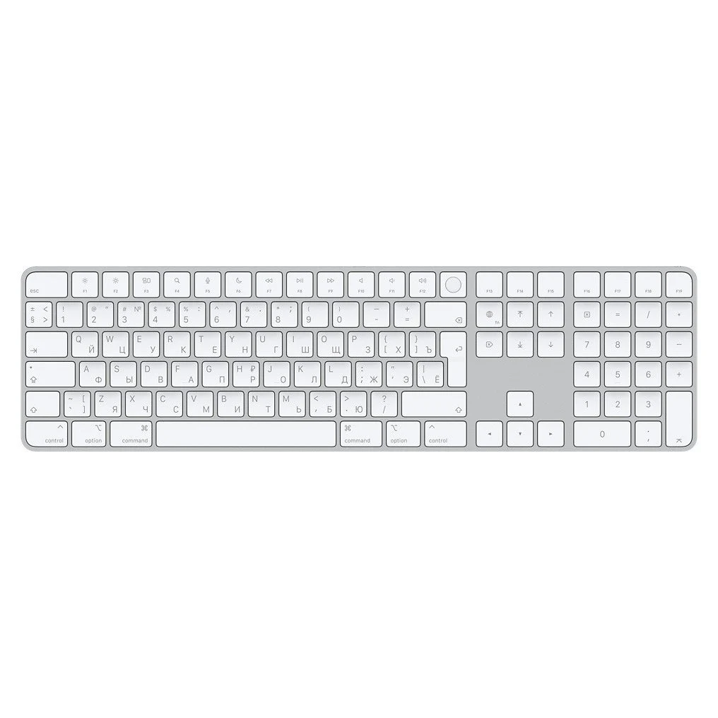Клавиатура Apple Magic Keyboard with Touch ID and Numeric Keypad INT