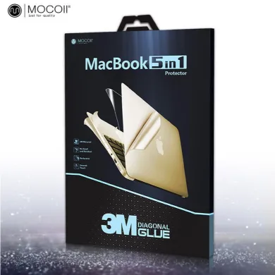 Защитная пленка Mocoll 5в1 "Black Diamond" для Apple MacBook Pro 15". Цвет: серебристый