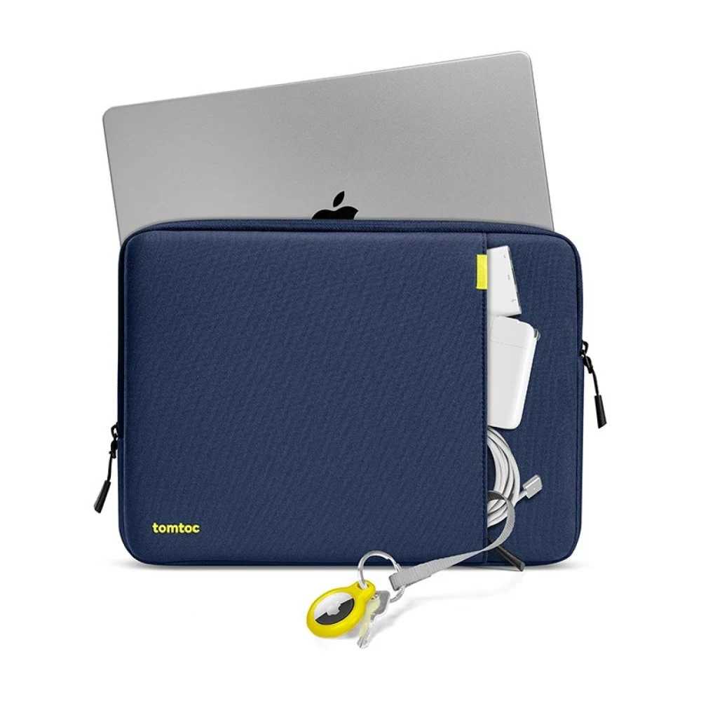 Сумка+органайзер Tomtoc Defender Laptop Sleeve Kit A13 для ноутбуков 13".Цвет: тёмно-синий