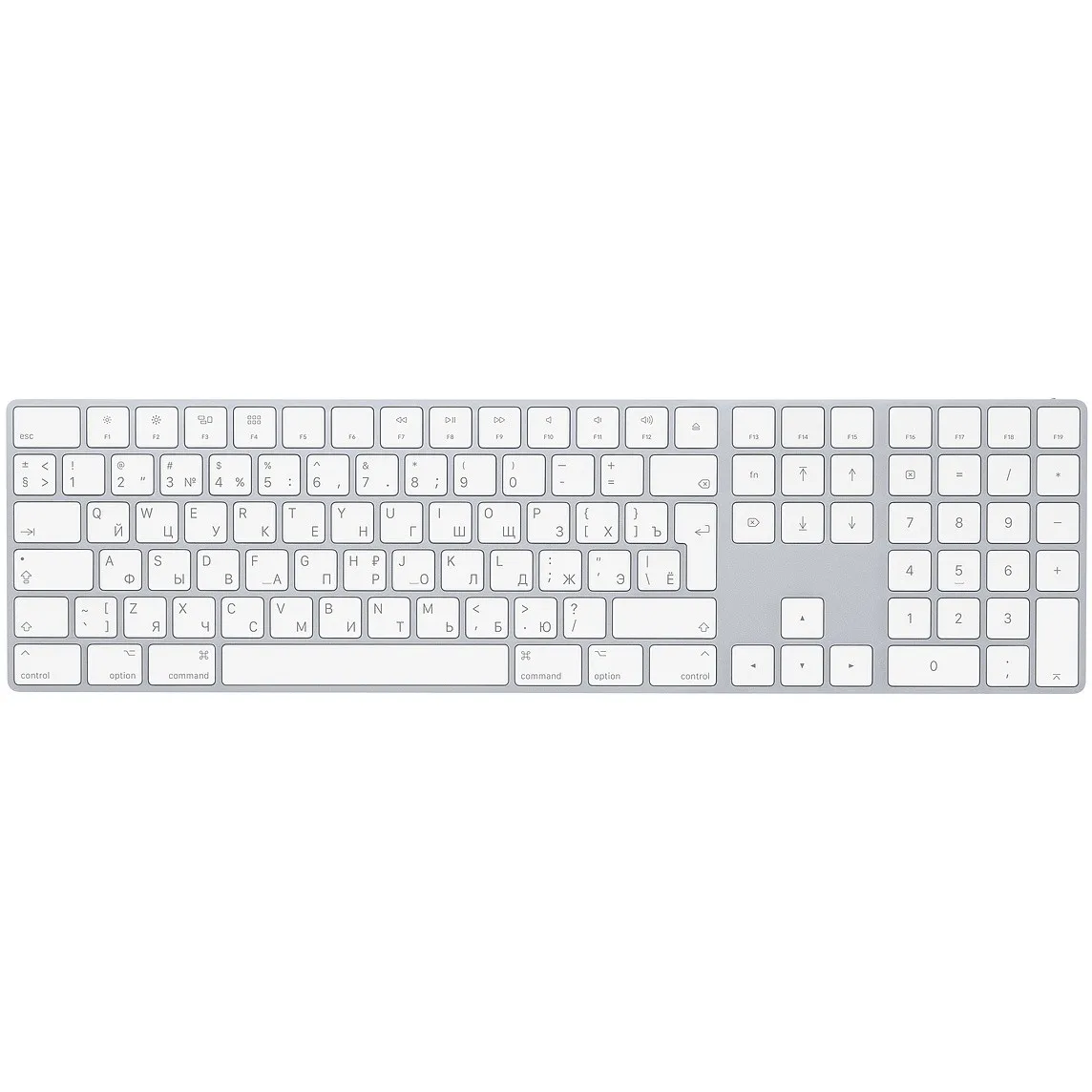 Клавиатура Apple Magic Keyboard with Numeric Keypad (MQ052RS/A)