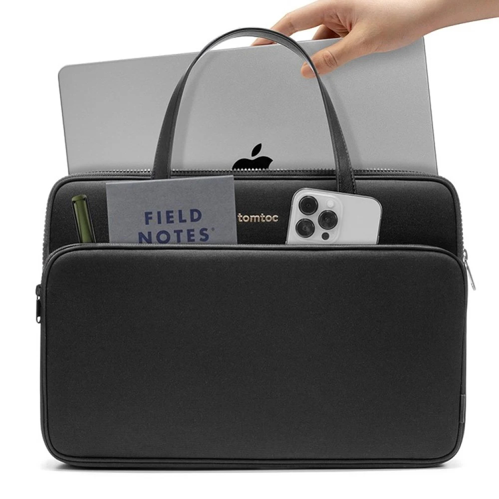 Сумка Tomtoc Laptop TheHer Versatile-A12 Shoulder Bag для ноутбуков 13.5".Цвет: черный