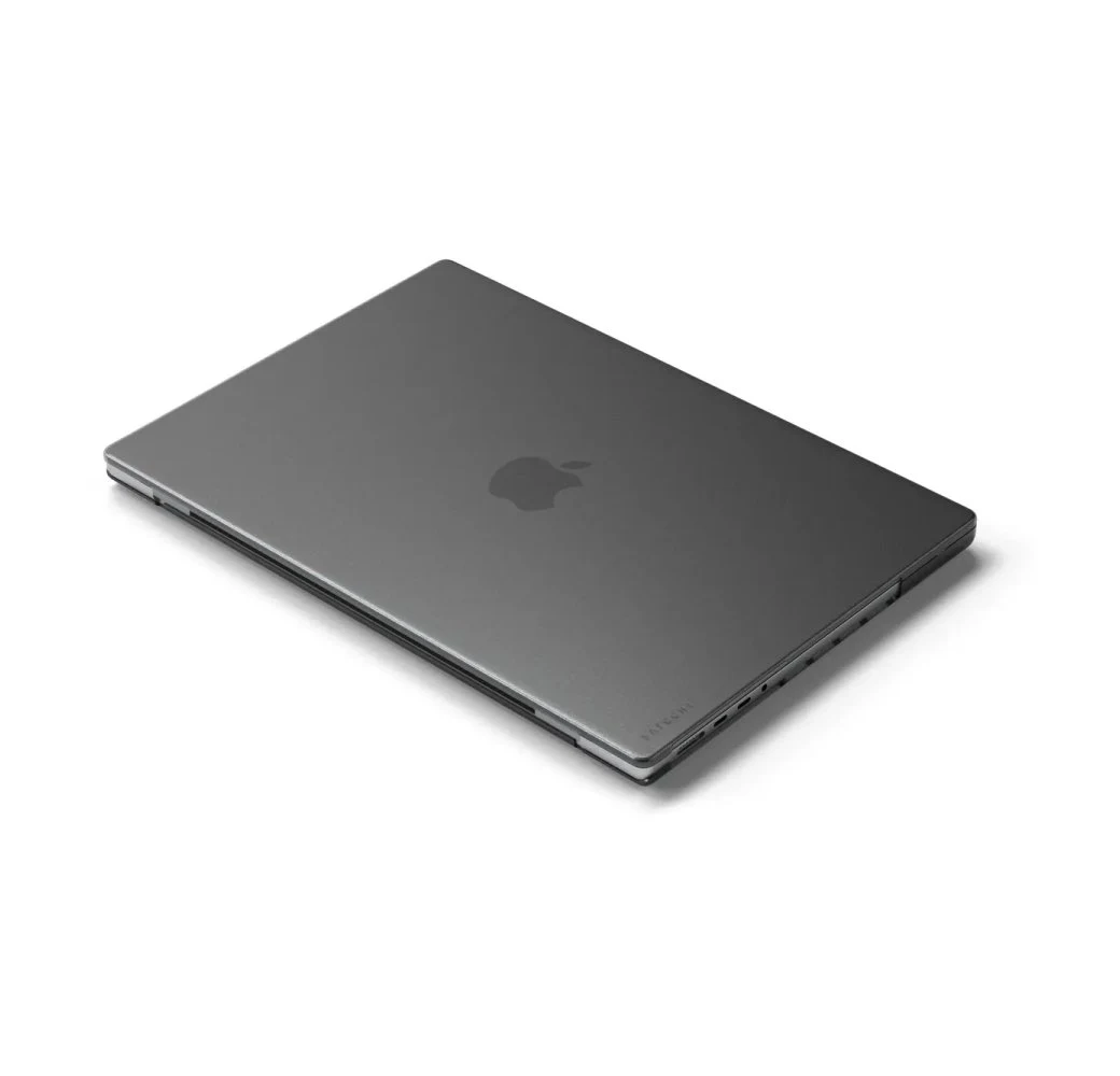 Чехол-накладка Satechi Eco Hardshell Case для MacBook Pro 14". Цвет: чёрный/прозрачный